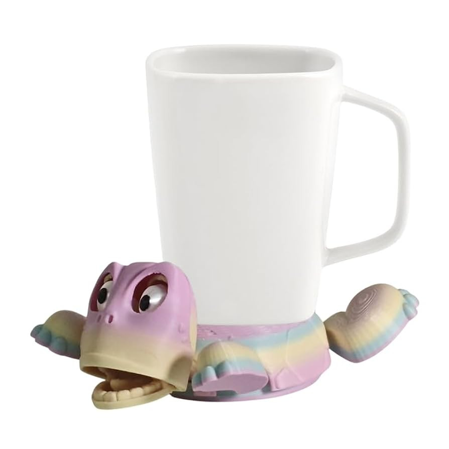 Turtle Coasters – Cute Decorative Cup Pads & Mug Holders for Hot or Cold Drinks | Heat-Resistant Drink Coasters for Home & Office Decor