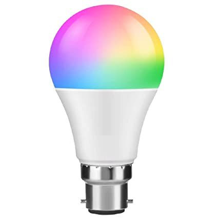 B22 RGB LED Bulb – 16 Color Changing Smart Light with Remote Control