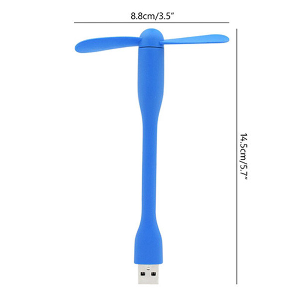 Mini USB Fan – Portable Plug & Play Cooling Fan for Laptops, Power Banks & More